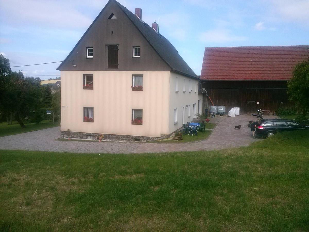 -Am Fuss Zum Zittauer Gebirge- Apartment Hainewalde Exterior foto